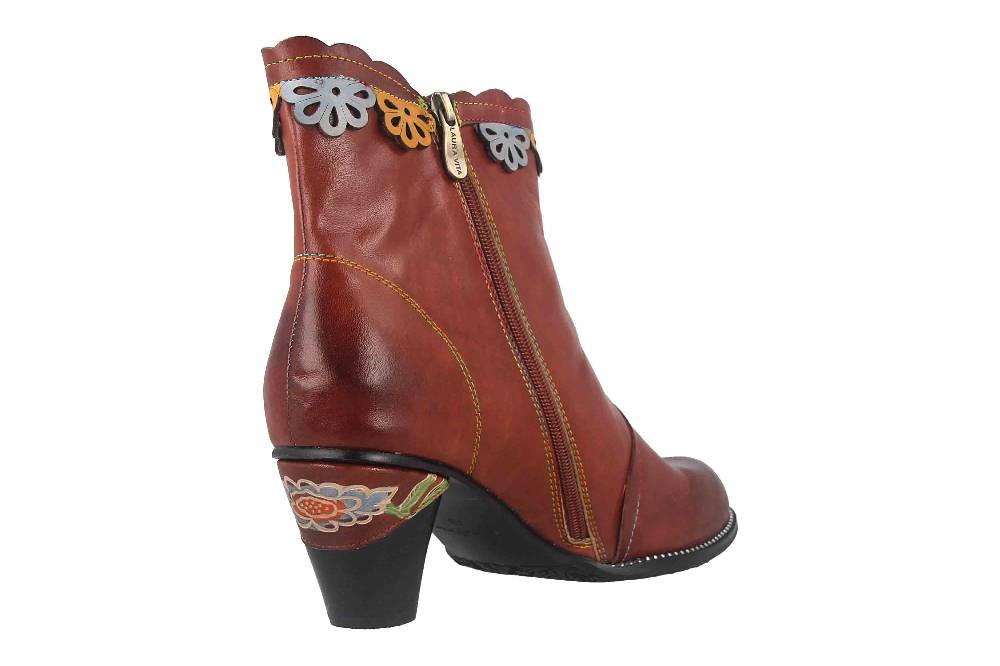 Laura Vita Stiefeletten in Übergrößen Braun ALCIZEEO 72 Brun große Damenschuhe Schlussverkauf
