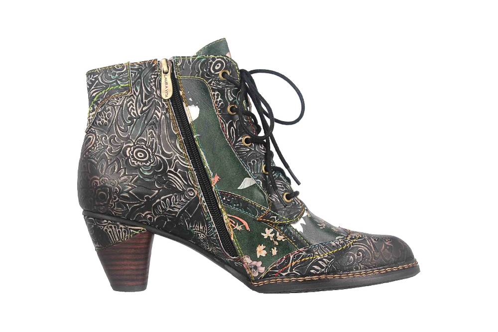 Laura Vita Stiefel in Übergrößen Schwarz ALCIZEEO 01 Noir große Damenschuhe Günstiger Verkauf