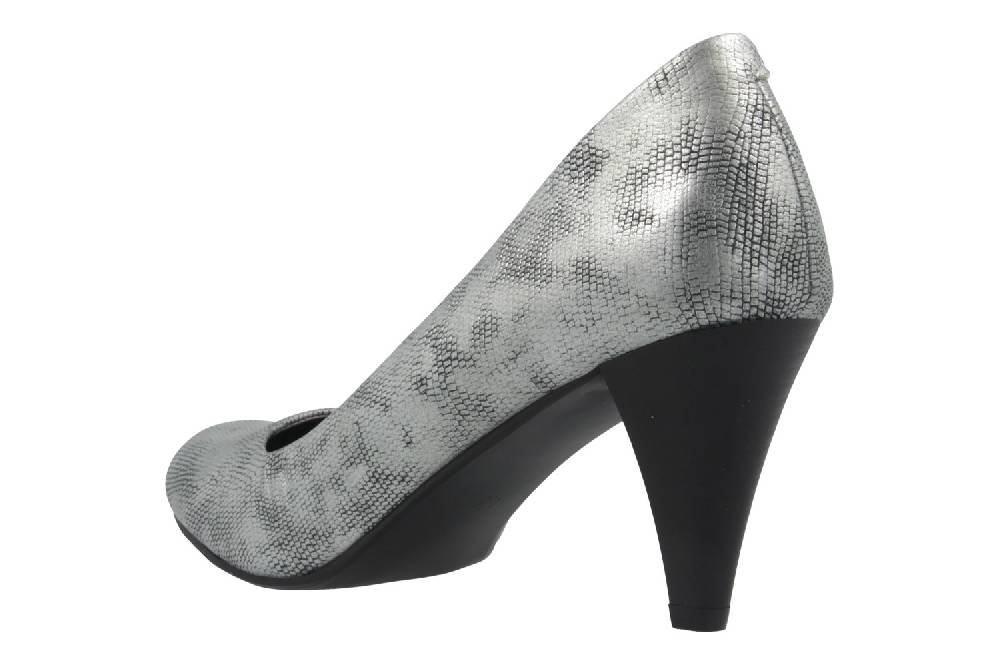 Fitters Footwear Pumps in Übergrößen Silber 2.469201 Silver PU Metallic große Damenschuhe Online Shopping