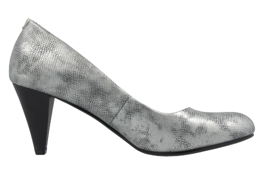 Fitters Footwear Pumps in Übergrößen Silber 2.469201 Silver PU Metallic große Damenschuhe Online Shopping