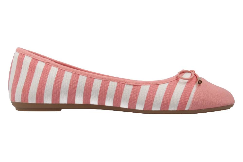 Fitters Footwear Grace Ballerinas in Übergrößen Pink 2.514343 L.Pink/White große Damenschuhe Saisonschlussverkauf