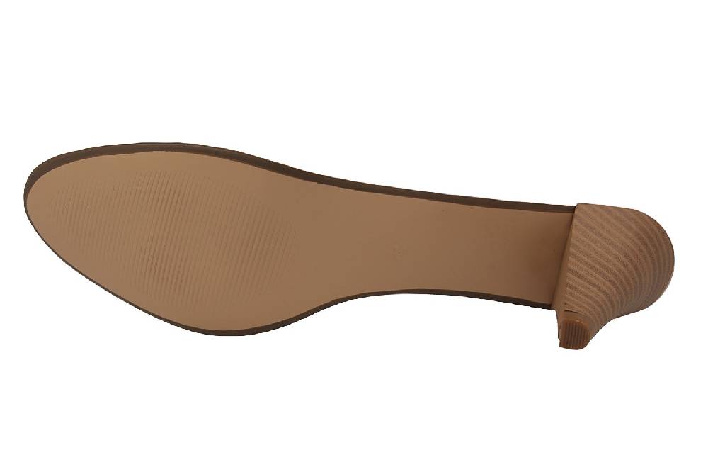 Fitters Footwear Pumps in Übergrößen Beige 2.469201 Taupe MF große Damenschuhe Vatertagsangebot