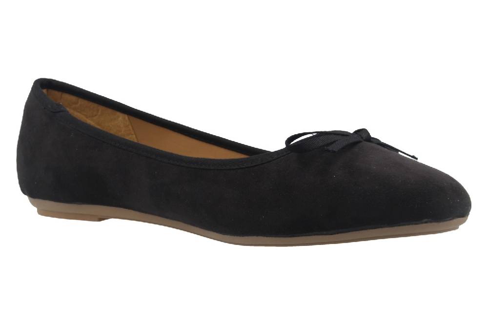 Fitters Footwear Ballerinas in Übergrößen Schwarz 2.589601 2298 Helen große Damenschuhe Heißer Verkauf