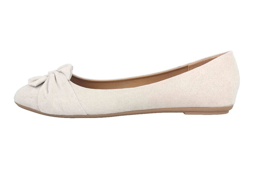 Fitters Footwear Maike Ballerinas in Übergrößen Grau 2.589641 Grey große Damenschuhe Räumungsverkauf