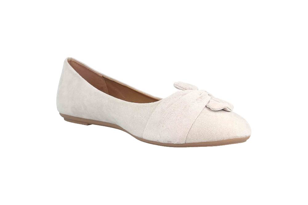 Fitters Footwear Maike Ballerinas in Übergrößen Grau 2.589641 Grey große Damenschuhe Räumungsverkauf