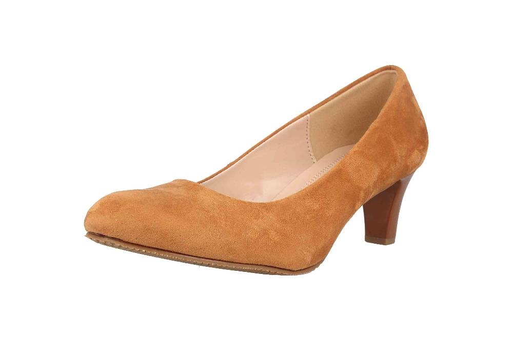 LadyPepp Pumps in Übergrößen Mehrfarbig 2GY0211501 Brown MF große Damenschuhe Tiefpreis