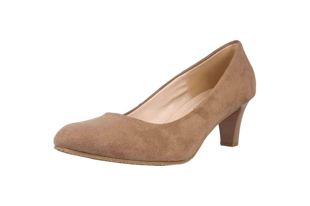 LadyPepp Pumps in Übergrößen Mehrfarbig 2GY0211501 Beige MF große Damenschuhe Super Sparpreis