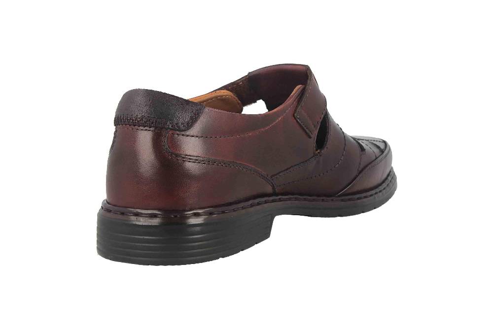 Josef Seibel Alastair 08 Halbschuhe in Übergrößen Rot 42808 860 411 große Herrenschuhe Kostenlose Rückgabe
