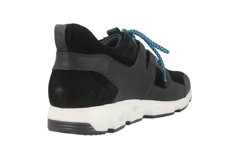 Josef Seibel Noah 50 Sneaker in Übergrößen Schwarz 37650 TE949 100 große Herrenschuhe Letzte 3 Tage