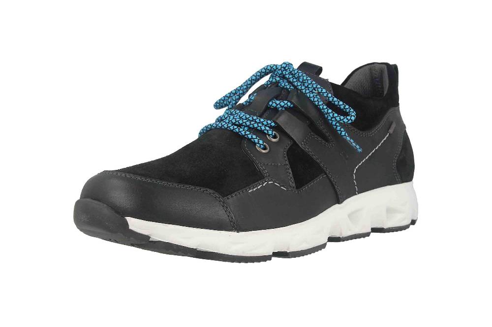 Josef Seibel Noah 50 Sneaker in Übergrößen Schwarz 37650 TE949 100 große Herrenschuhe Letzte 3 Tage