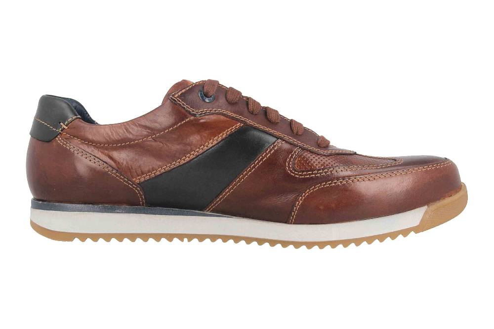 Fretz Men Tobias Halbschuhe in Übergrößen Braun 6630.2910-82 große Herrenschuhe Neueste Stile