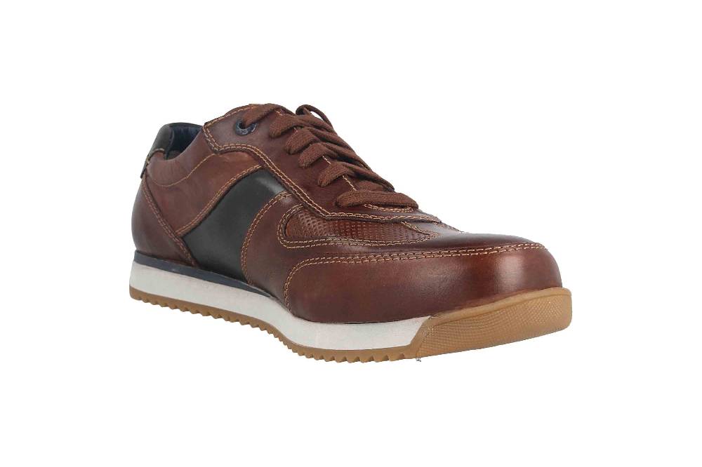 Fretz Men Tobias Halbschuhe in Übergrößen Braun 6630.2910-82 große Herrenschuhe Neueste Stile