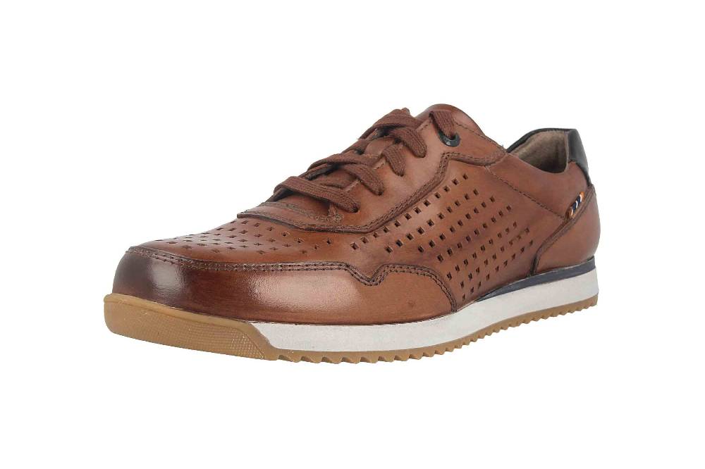 Fretz Men Tobias Halbschuhe in Übergrößen Braun 6639.2980-39 große Herrenschuhe Letzter Tag