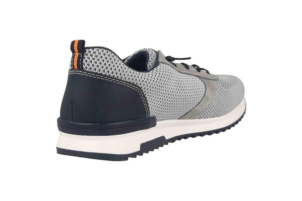 Rieker Halbschuhe in Übergrößen Grau 16101-43 große Herrenschuhe Bis zu 65% Rabatt