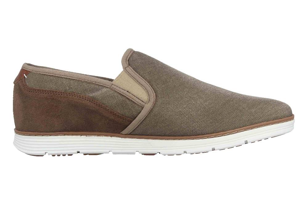 Bullboxer Slipper in Übergrößen Beige 628K16809AT858SU59 große Herrenschuhe Nur für heute