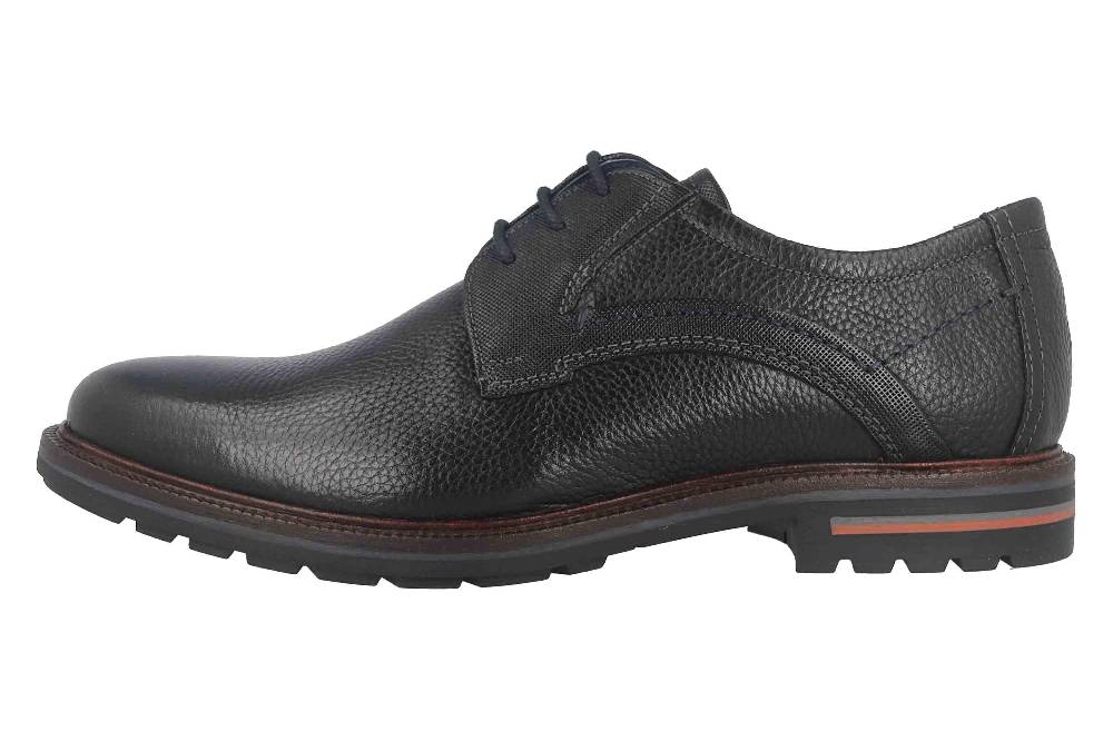 Sioux Dilip-707-H Halbschuhe in Übergrößen Schwarz 38401 große Herrenschuhe Clearance-Verkauf