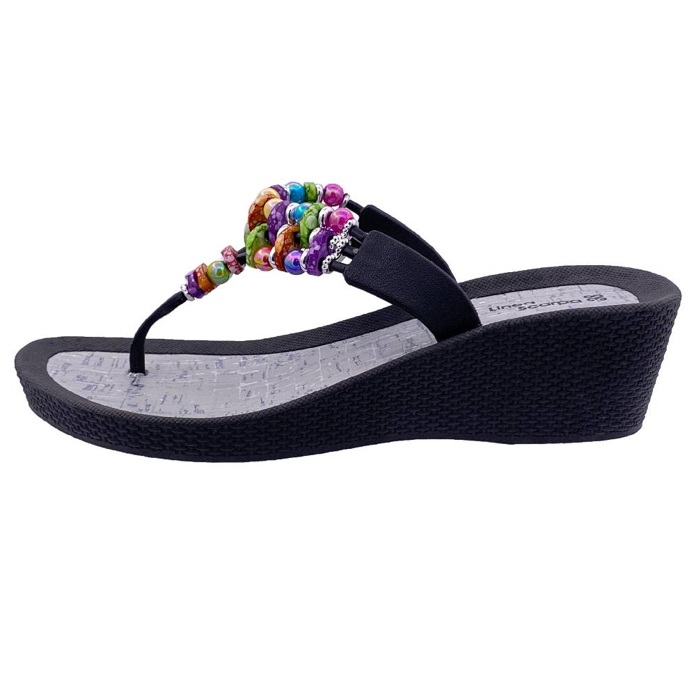 Beachandstreet Milos - Badeschuhe Zehengreifer mit Keilabsatz Neueste Mode