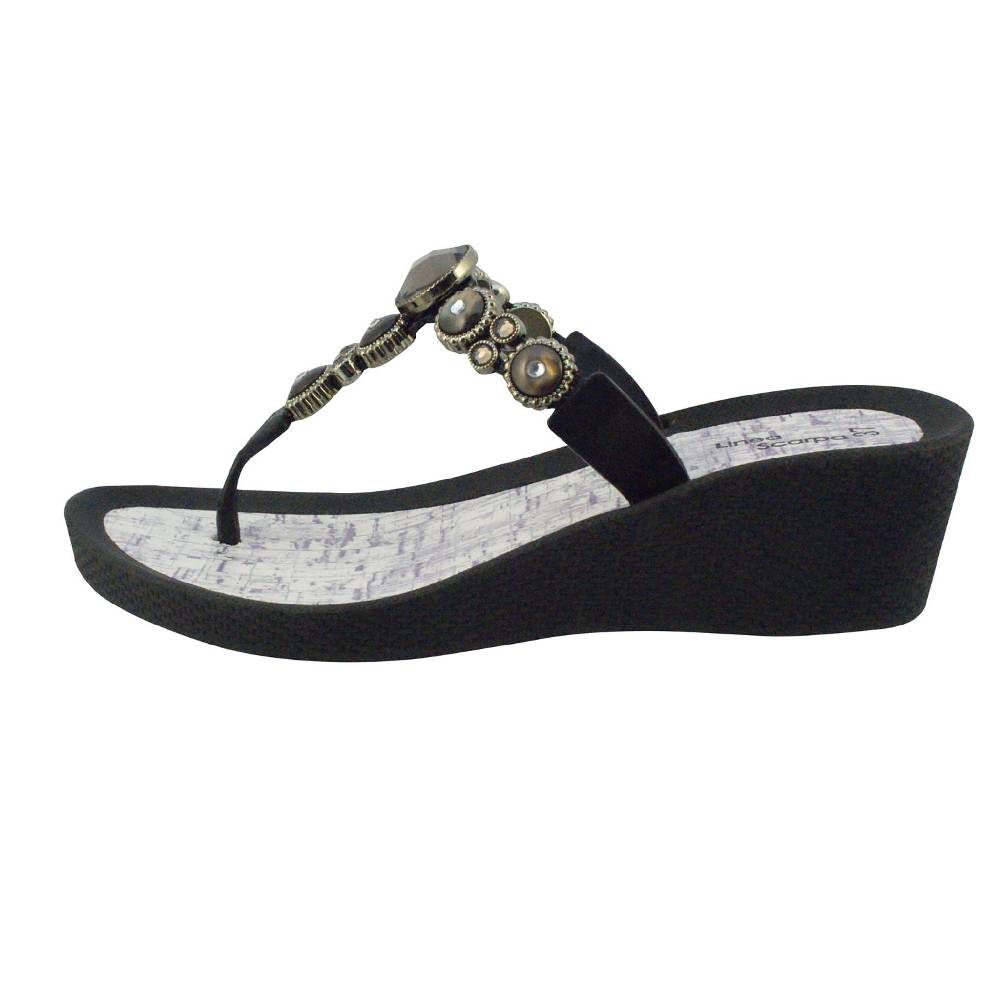 Beachandstreet Poolschuhe • Siena • Badeschuhe Damen mit Keilabsatz Saisonale Angebote