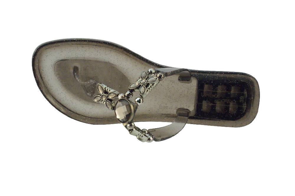 Beachandstreet Poolschuhe Pera aus transparentem Kunstoff Räumungsverkauf