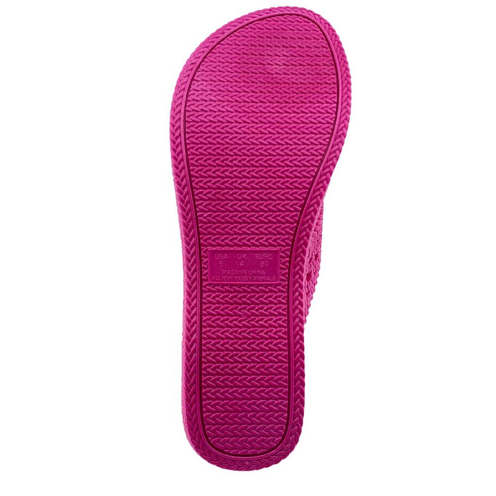 Beachandstreet Siebi's Poolschuhe Frauen - Rab - in Flechtoptik und knalligem Pink - fällt klein aus Tägliche Deals