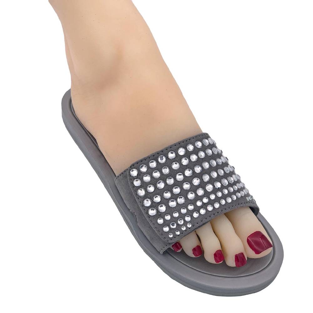 Beachandstreet Badeschuhe Rügen für Pool Wellness Spa mit Strass und Klettverschluss Bis zu 65% Rabatt