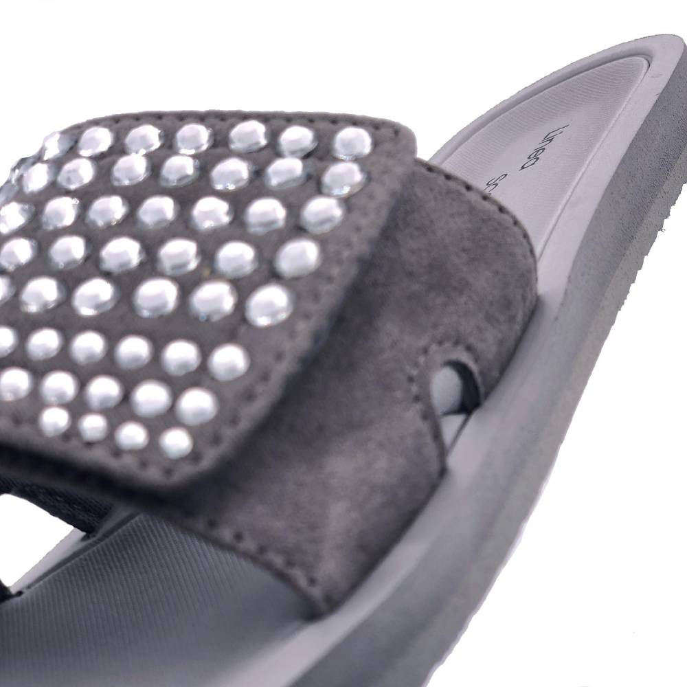 Beachandstreet Badeschuhe Rügen für Pool Wellness Spa mit Strass und Klettverschluss Bis zu 65% Rabatt