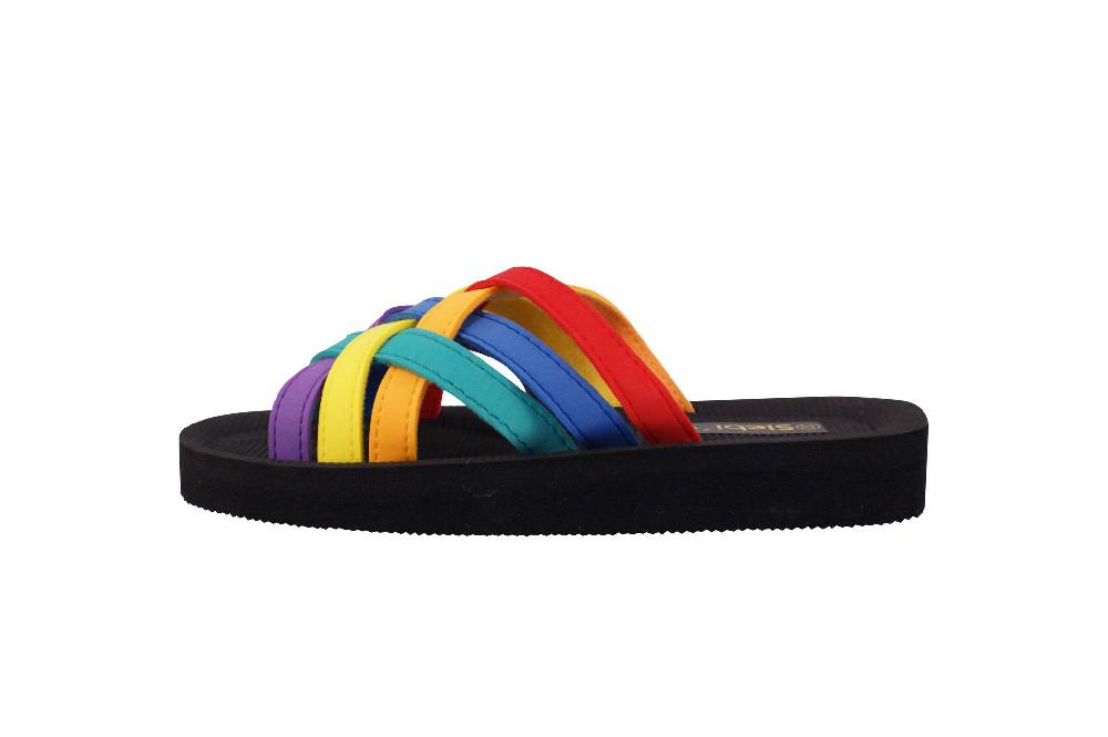 Beachandstreet Badeschuhe Damen • Beach multi • leichte Badepantolette • fällt klein aus • Größe 37 Discount Store für neue Produkte
