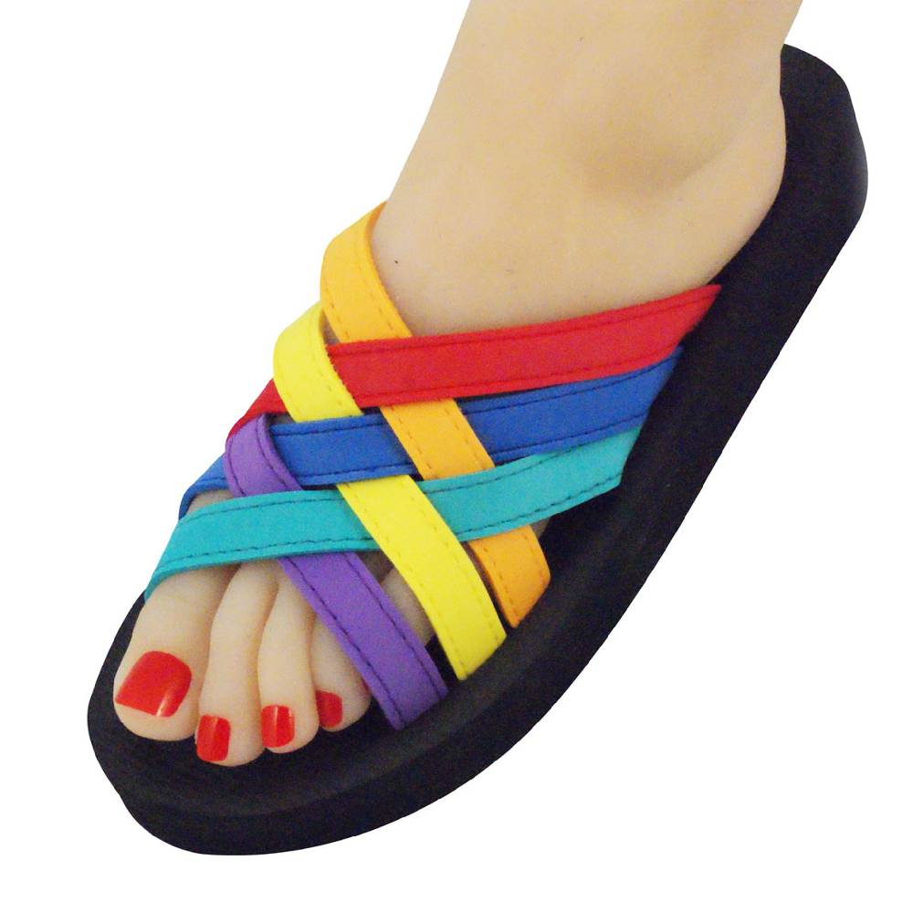 Beachandstreet Badeschuhe Damen • Beach multi • leichte Badepantolette • fällt klein aus • Größe 37 Discount Store für neue Produkte