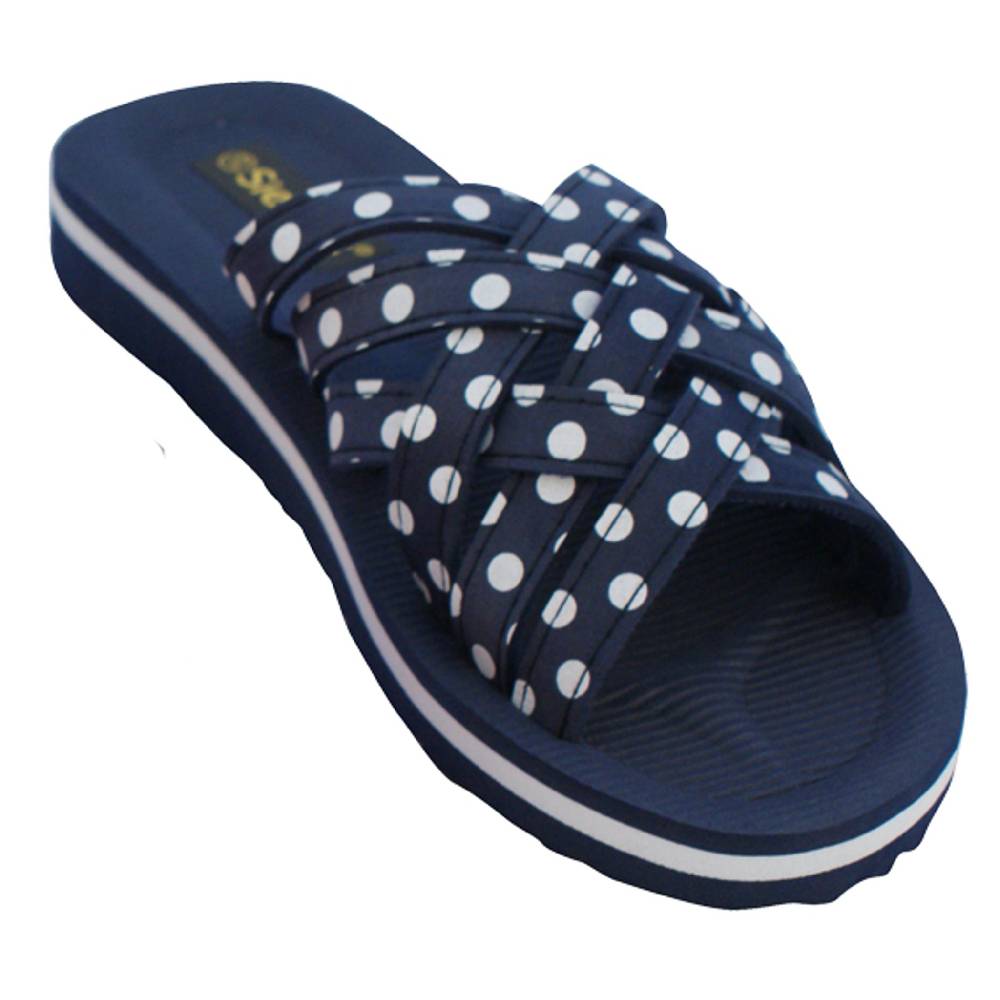 Beachandstreet Badeschuhe Damen • Beach Tupfen • sehr leicht und komfortabel • fällt klein aus Nur noch ein Tag übrig