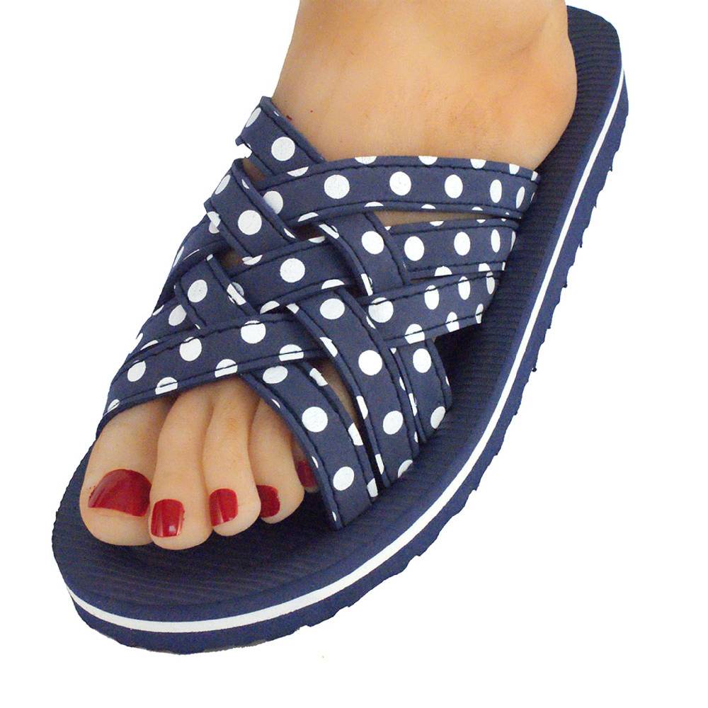 Beachandstreet Badeschuhe Damen • Beach Tupfen • sehr leicht und komfortabel • fällt klein aus Nur noch ein Tag übrig