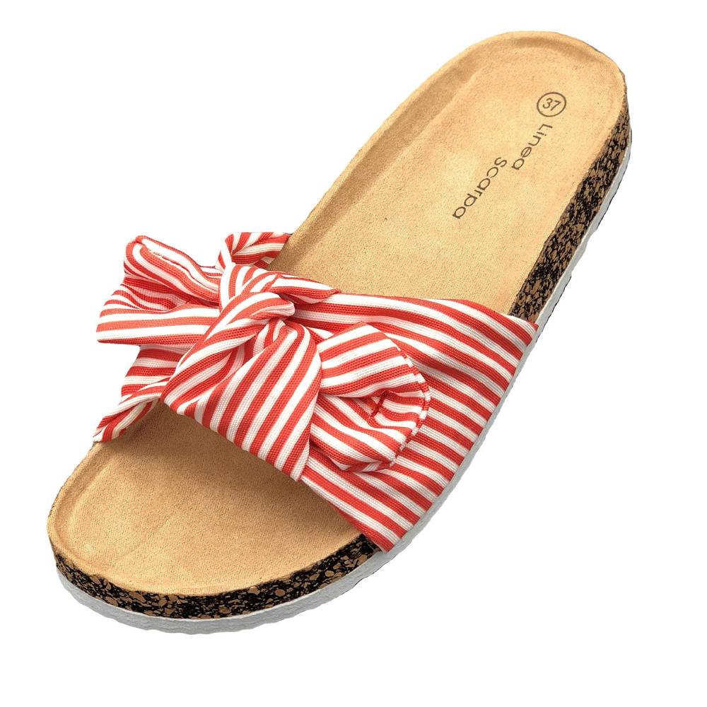 Beachandstreet Sylt - Wellness Pantolette Damen mit Fussbett von Linea Scarpa Black Friday Preise