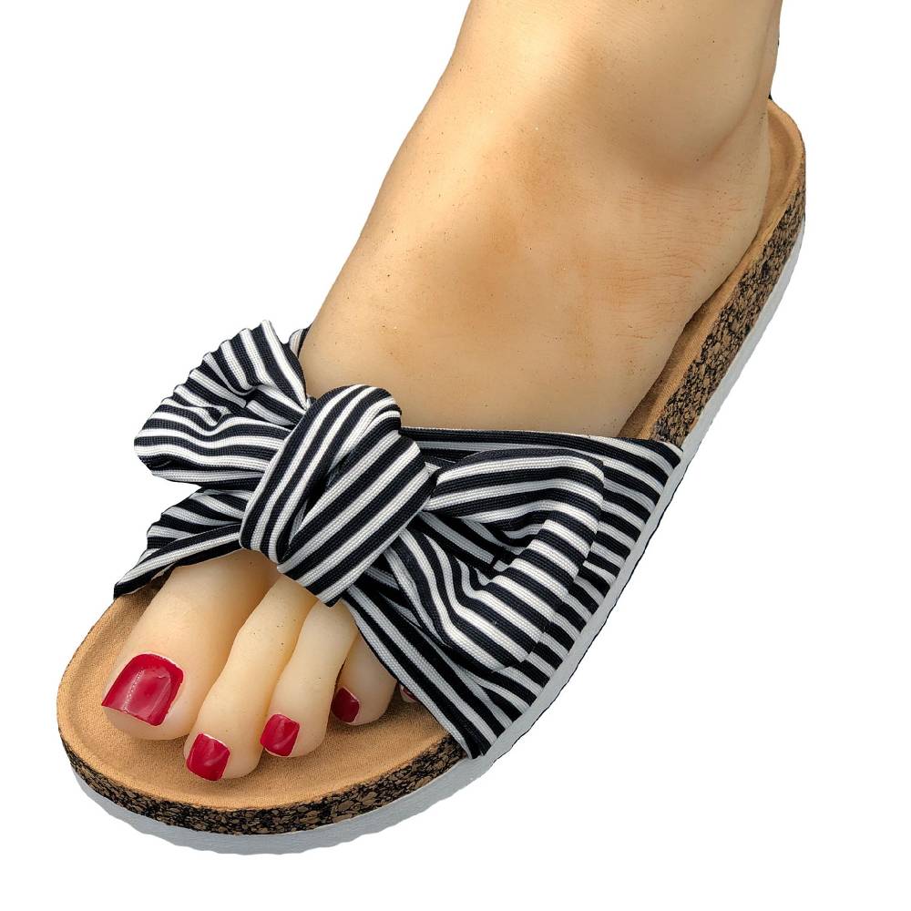 Beachandstreet Sylt - Wellness Pantolette Damen mit Fussbett von Linea Scarpa 50% Rabatt für begrenzte Zeit