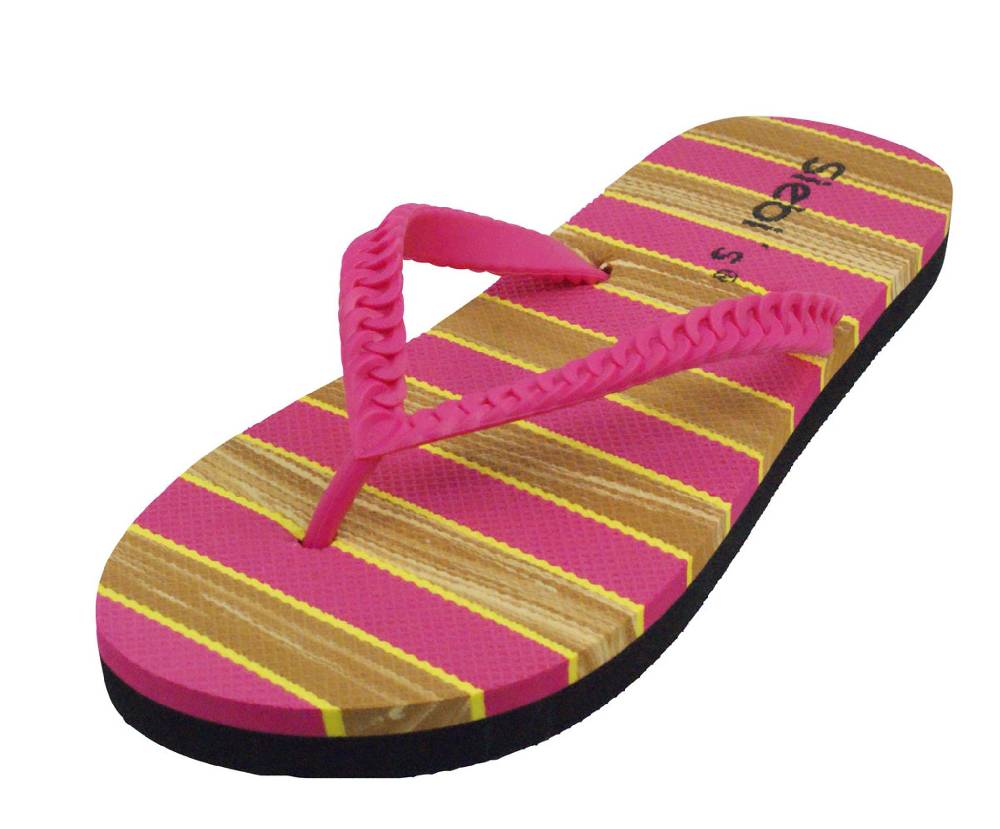 Beachandstreet Badeschuhe Damen • Maui • Zehentrenner für Frauen in knalligen Farben Großer Ausverkauf