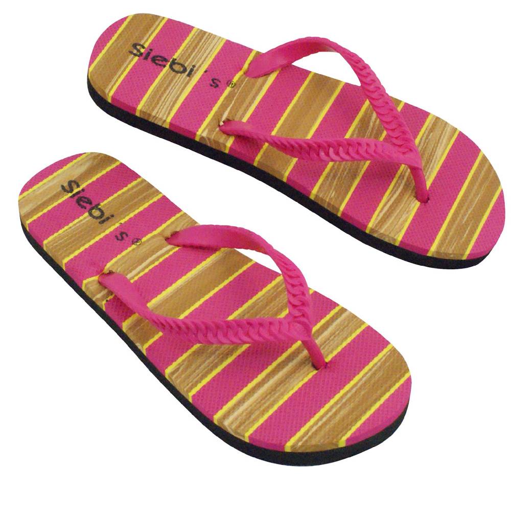 Beachandstreet Badeschuhe Damen • Maui • Zehentrenner für Frauen in knalligen Farben Großer Ausverkauf