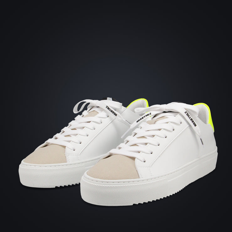 Noanymlz LEVEL O2 - WHITE / NEON YELLOW Räumungsverkauf
