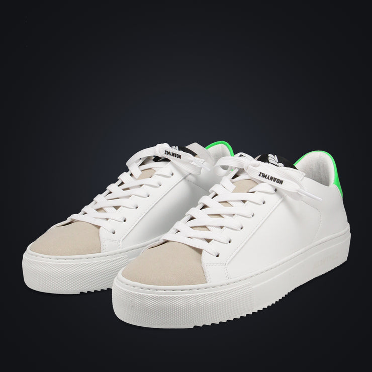 Noanymlz LEVEL O4 - WHITE / NEON GREEN Sonderangebote