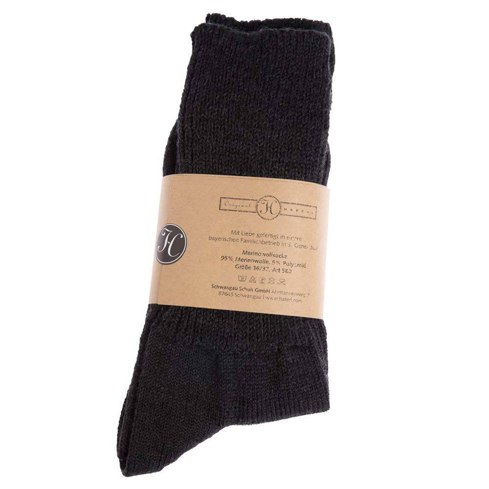 Original Haferl Merinosocken | anthrazit Black Friday Preise