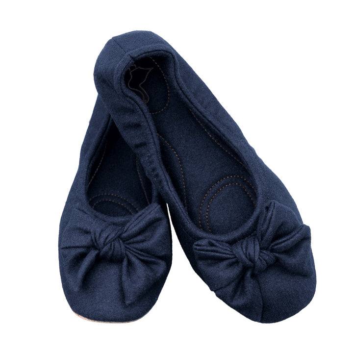 Pampuschen Daisy wool dunkelblau Tägliche Deals