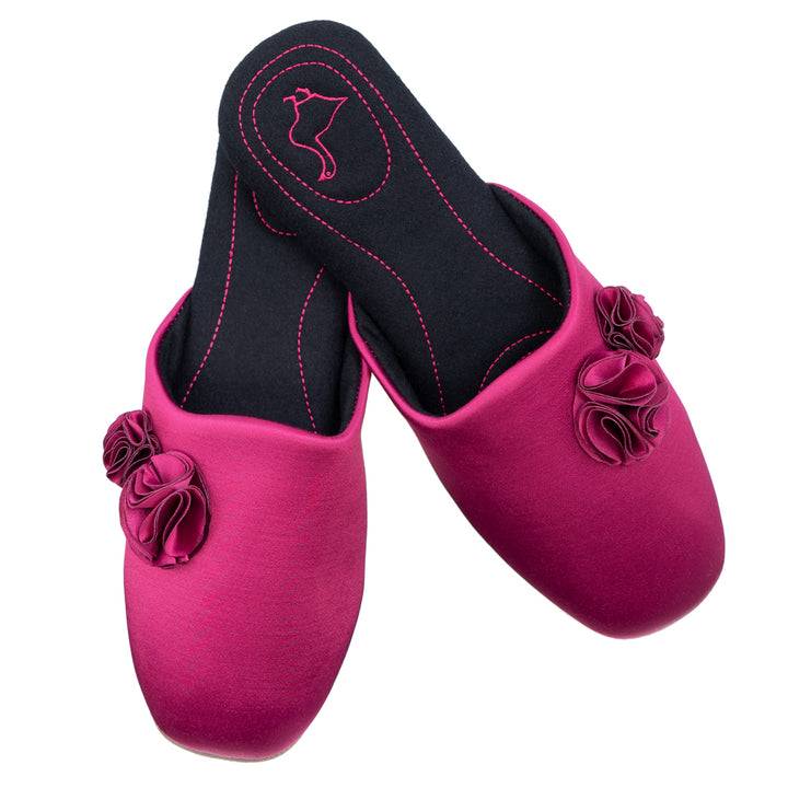 Pampuschen Ginger satin beere Riesige Ersparnisse