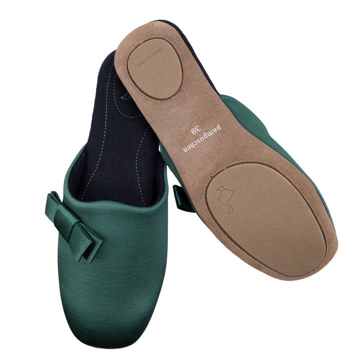 Pampuschen Jane satin kiefer VIP-Rabatte