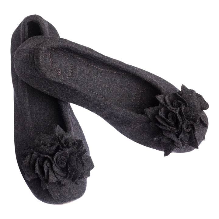 Pampuschen Grace wool anthrazit Bis zu 55% Rabatt