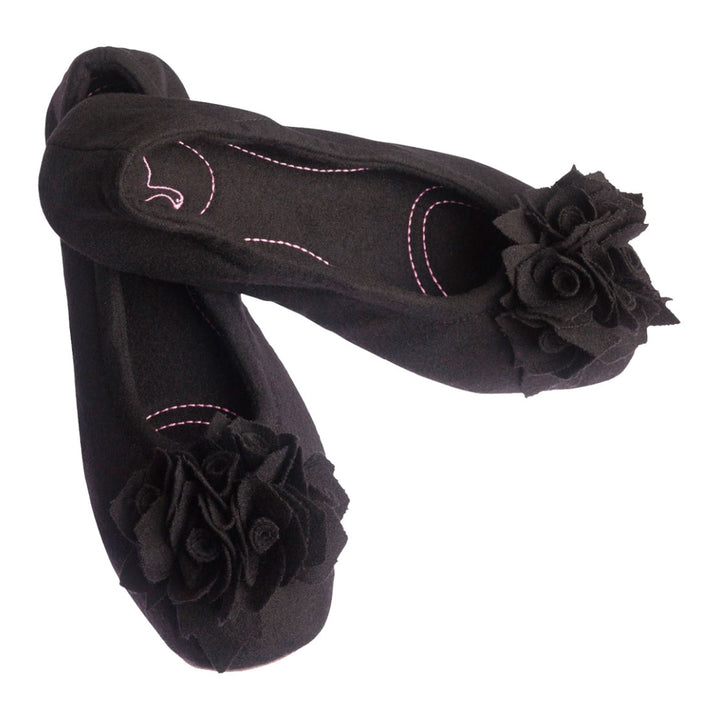 Pampuschen Grace wool schwarz Discount Store für neue Produkte