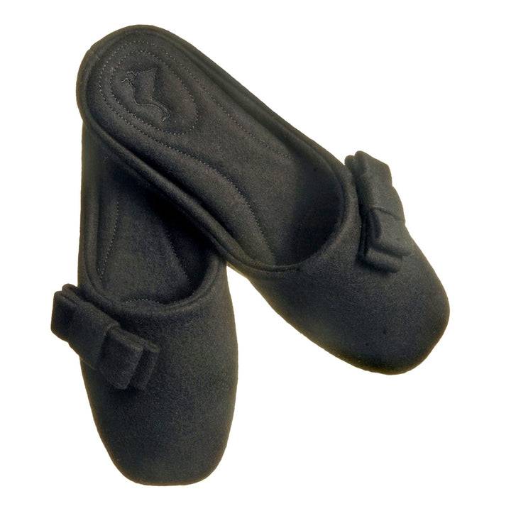 Pampuschen Jacky wool schwarz 2025