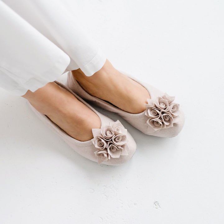 Pampuschen Grace wool beige Meist gekauft