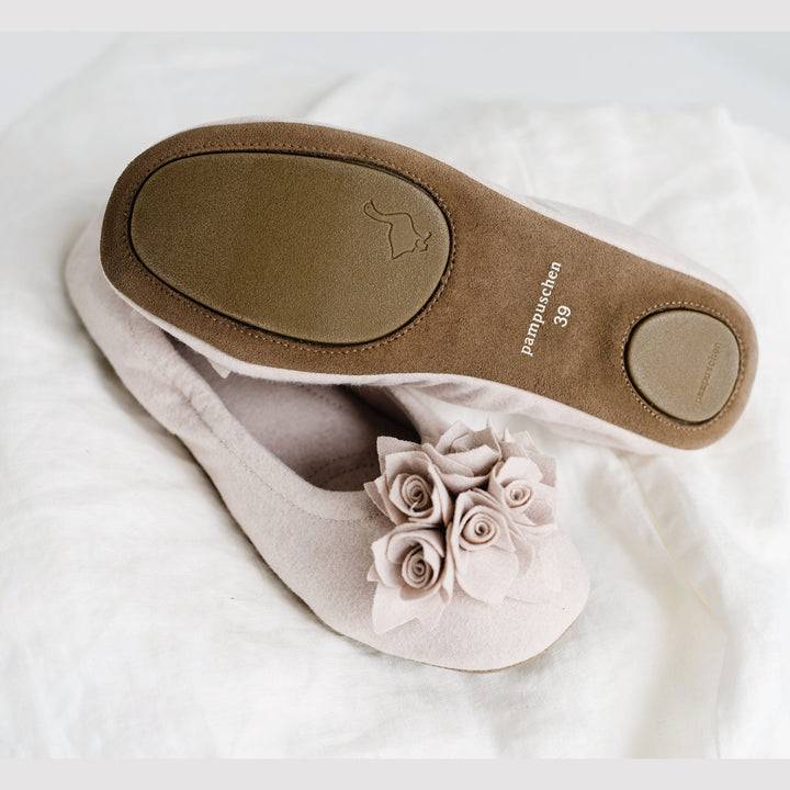 Pampuschen Grace wool beige Meist gekauft