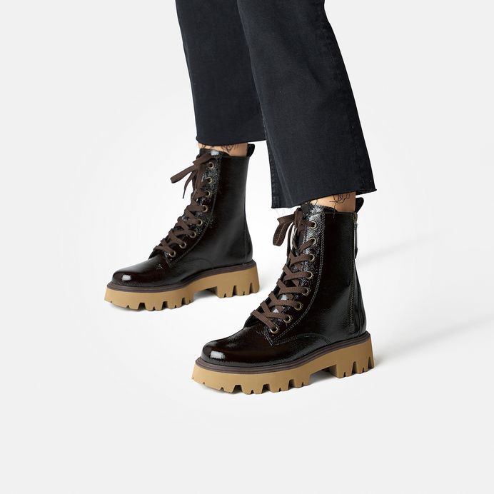 Paul Green Schnürbootie 8046-014 Räumungsverkauf
