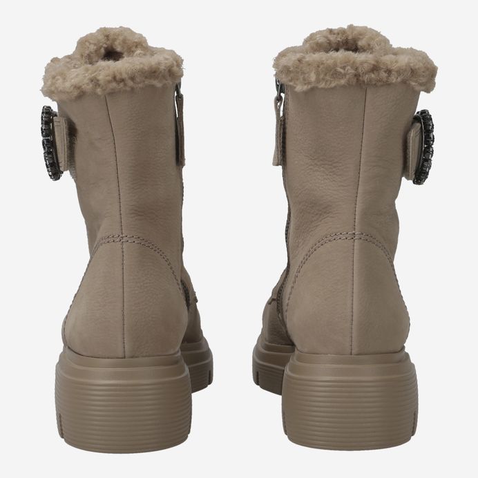 Paul Green Schnürbootie mit Warmfutter 8123-004 Kostenlose Rückgabe