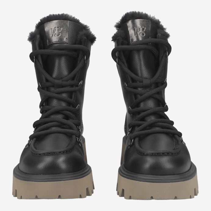 Paul Green Schnürbootie mit Warmfutter 8061-004 Letzte 2 Tage