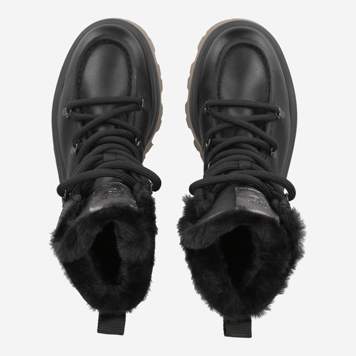 Paul Green Schnürbootie mit Warmfutter 8061-004 Letzte 2 Tage