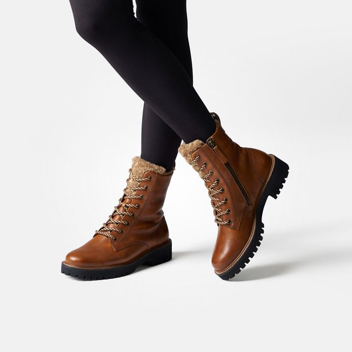 Paul Green Schnürbootie mit Warmfutter 8175-006 Black Friday